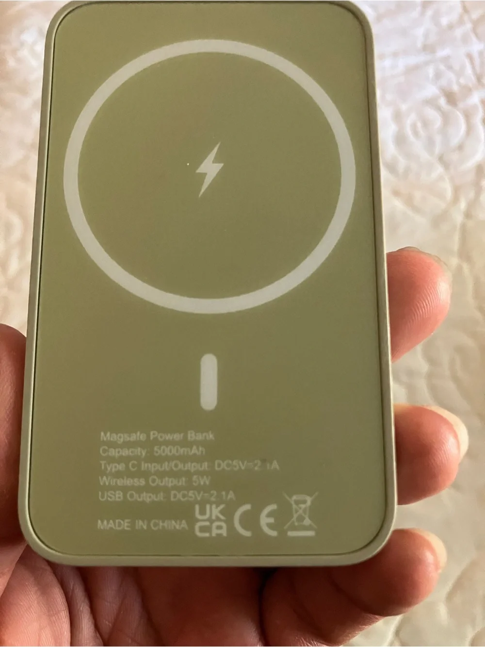 iPhones Green MagSafe Wireless Power Bank Portable Charger